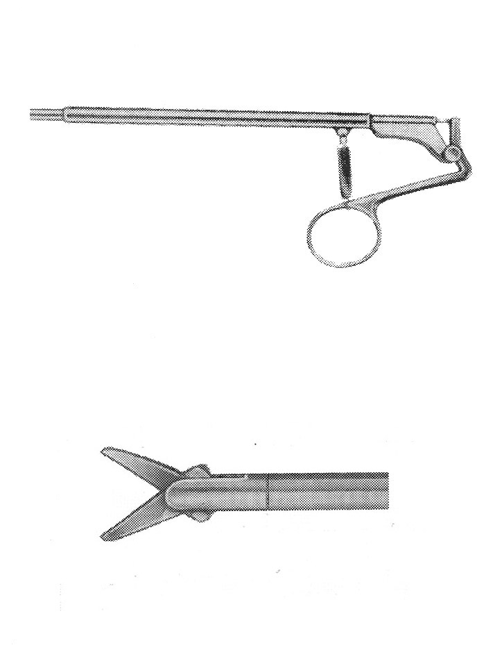 İZOLESİZ MAKAS C MODEL SAPLI ÇAP : 5MM L:43CM